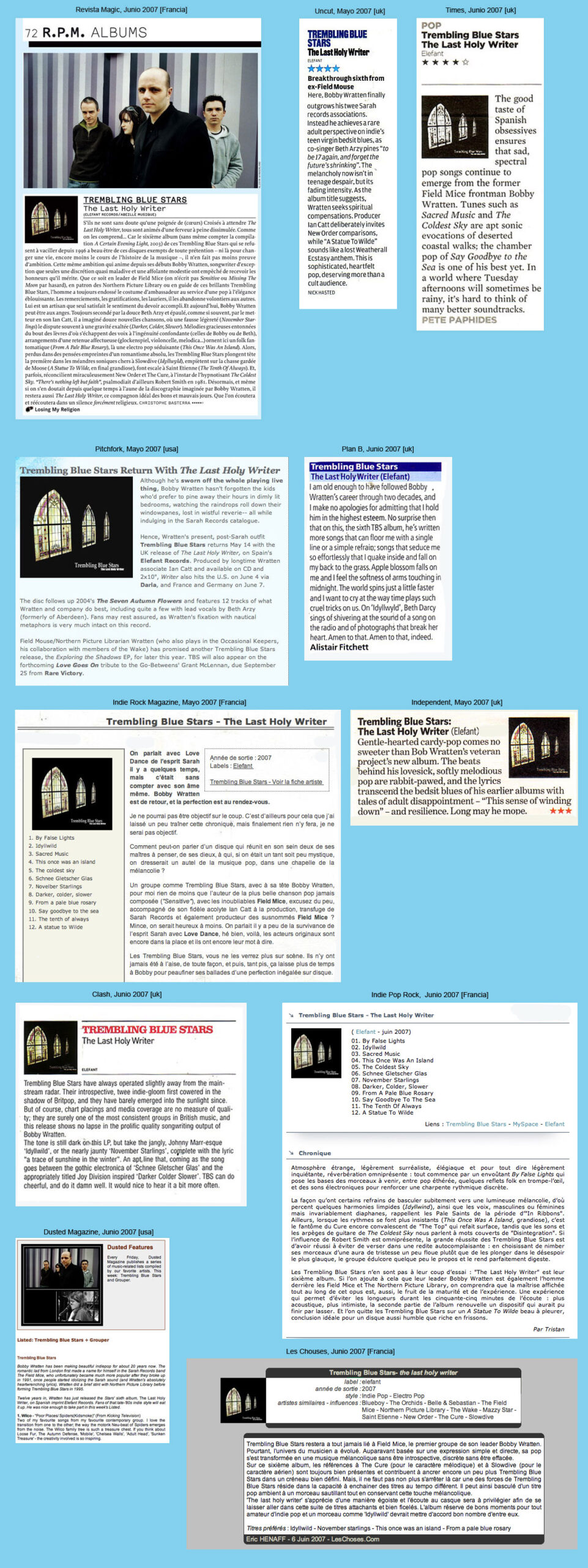 Imagen destacada de noticia: Lo que la prensa dice de "The last holy writer"